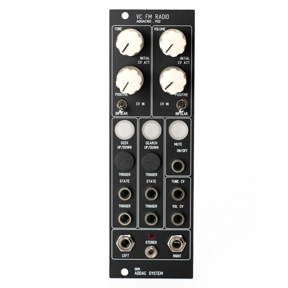 ADDAC 102 VC FM Radio Eurorack Module