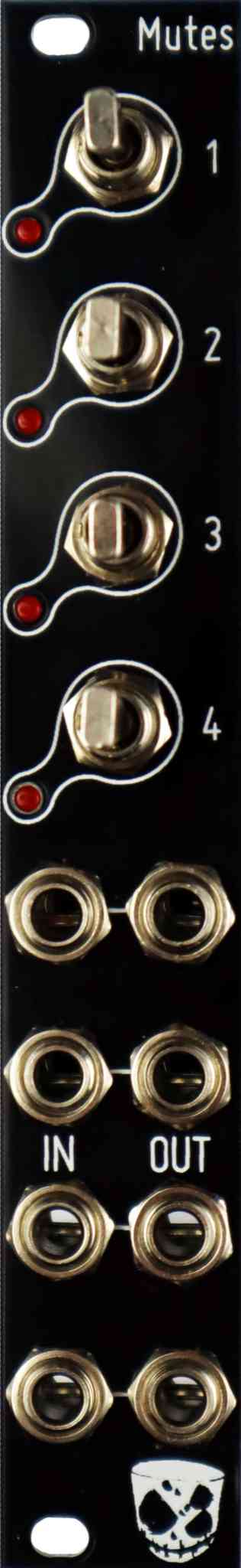 Befaco x DivKid Mutes Eurorack Mute Module - Elevator Sound