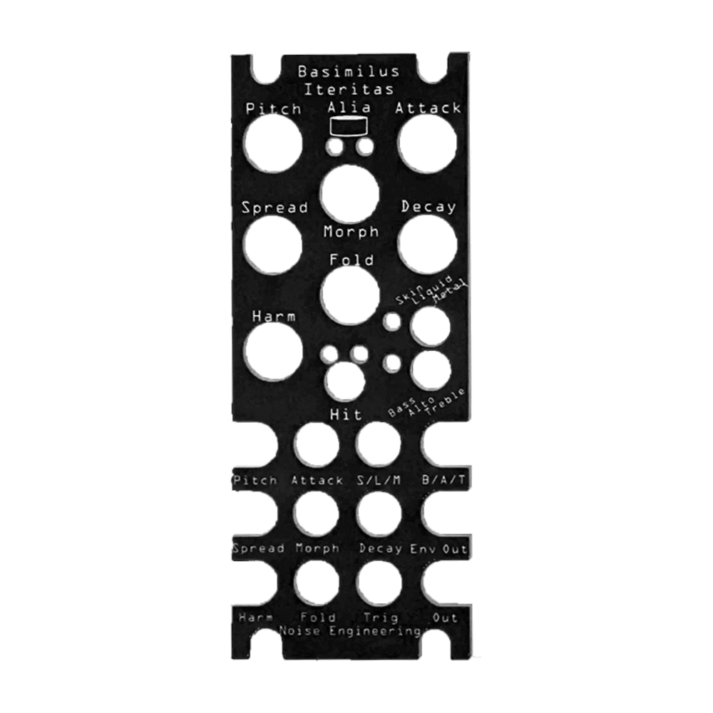 Noise Engineering Basimilus Iteritas Alia Overlay Panel (Black)