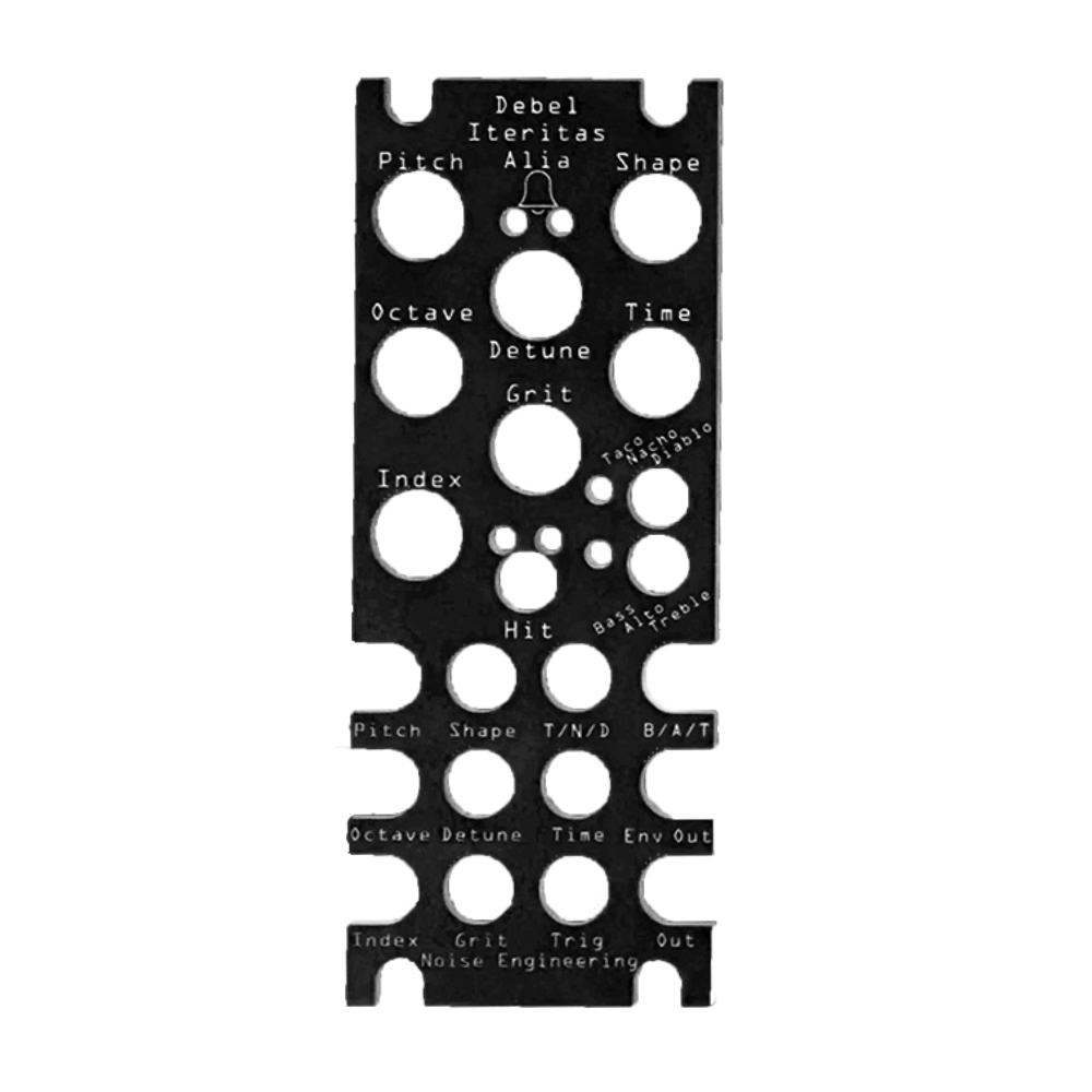 Noise Engineering Debel Iteritas Alia Overlay Panel (Black)