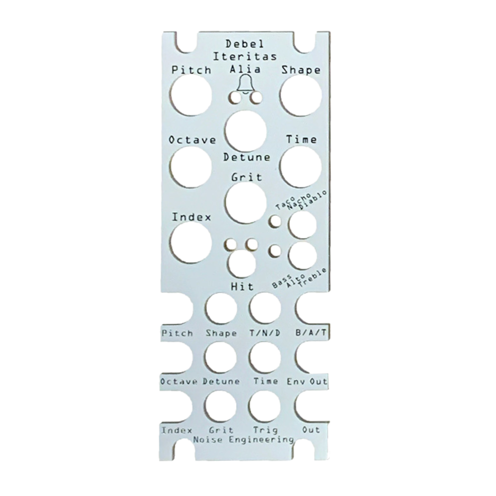 Noise Engineering Debel Iteritas Alia Overlay Panel (White)