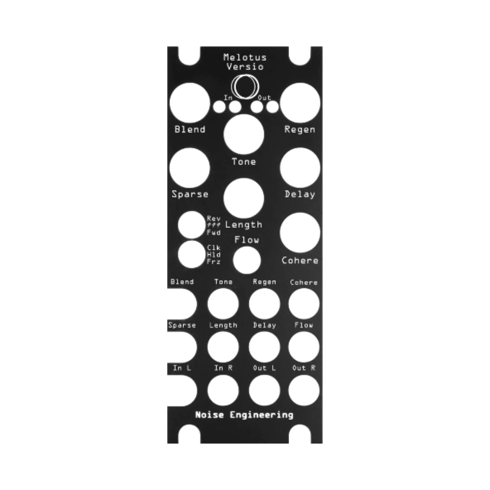 Noise Engineering Melotus Versio Overlay Panel (Black)