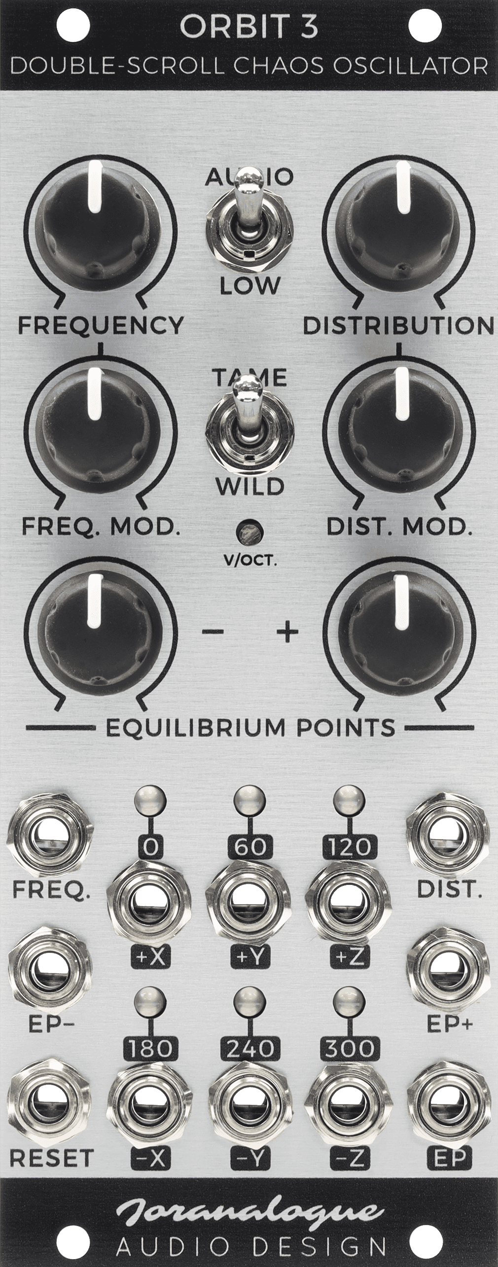 Joranalogue Orbit 3 Eurorack Chaos Oscillator Module - Elevator Sound