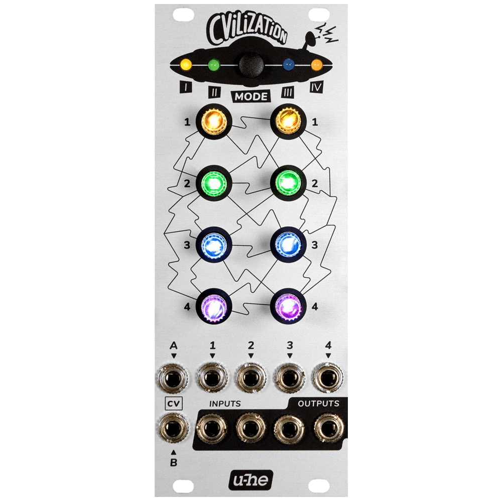 U-he CVilization Eurorack Polymorphic CV Utility and Mixer Module -  Elevator Sound