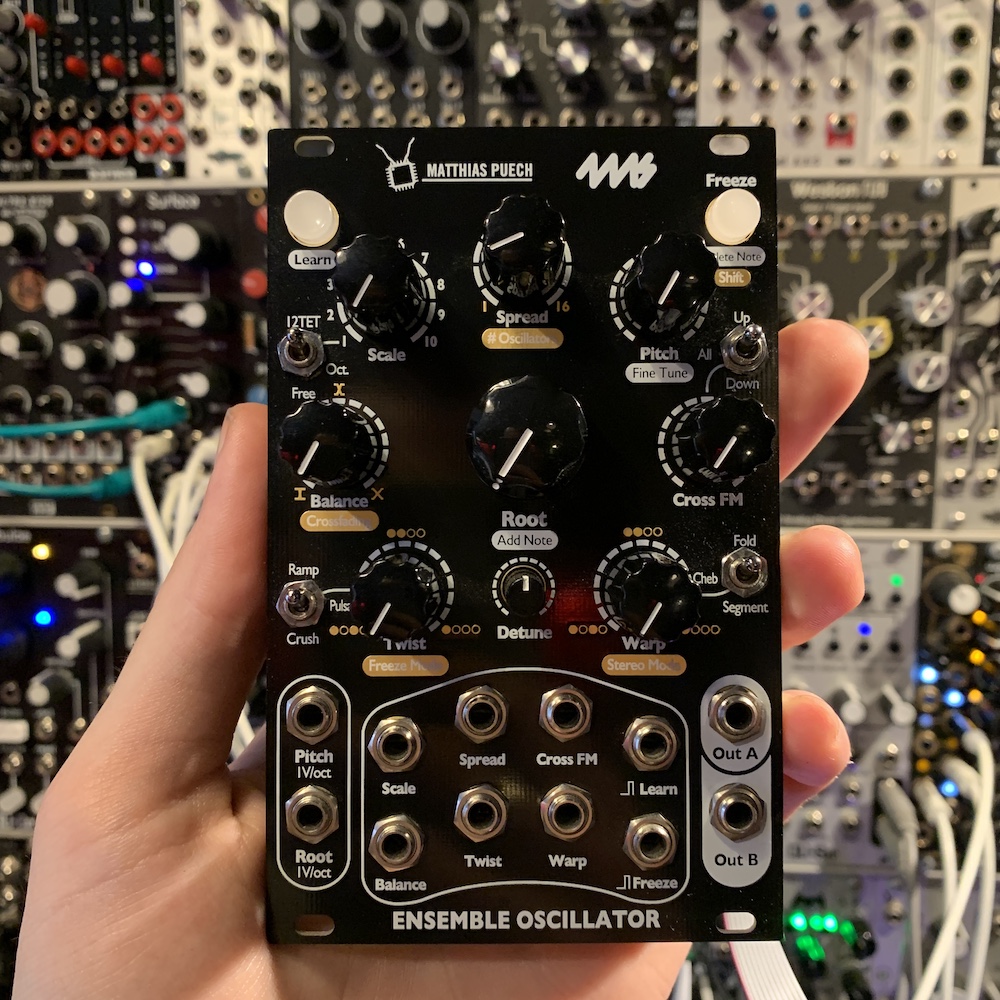 4ms Ensemble Oscillator Eurorack Module (Black) [Ex-Demo