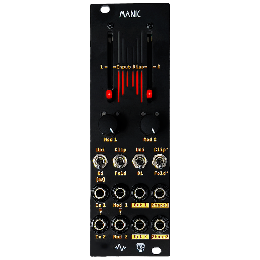 Apollo View x DivKid Manic Eurorack VCA Module