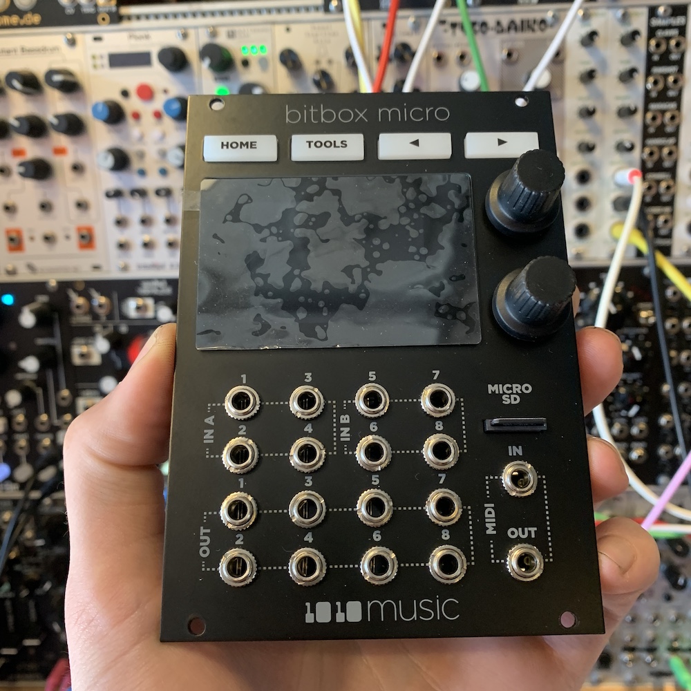 1010 Music Bitbox Micro Eurorack Sampler Module (Black) [B-Stock]