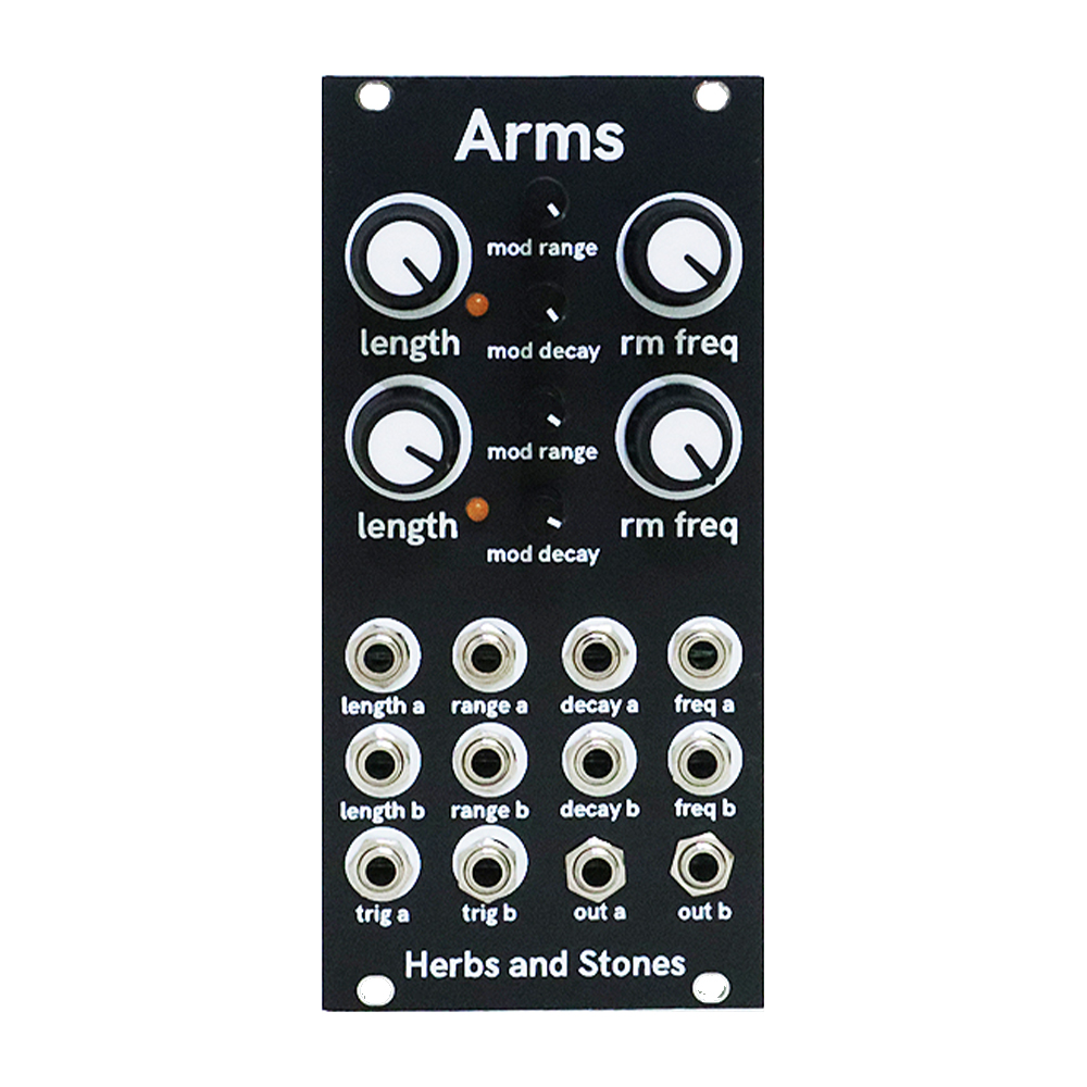Herbs and Stones Arms Eurorack Dual Percussion Module