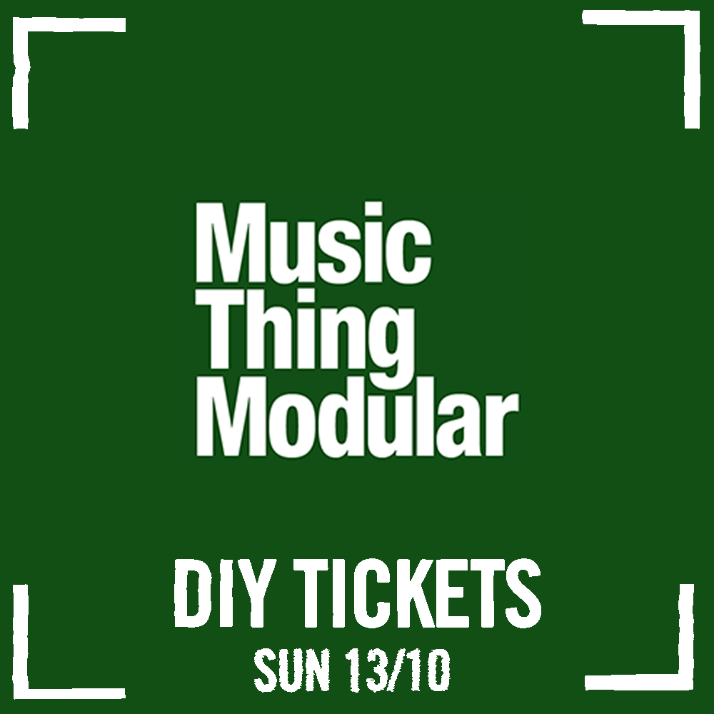 Music Thing Modular – Machina DIY Workshop Ticket