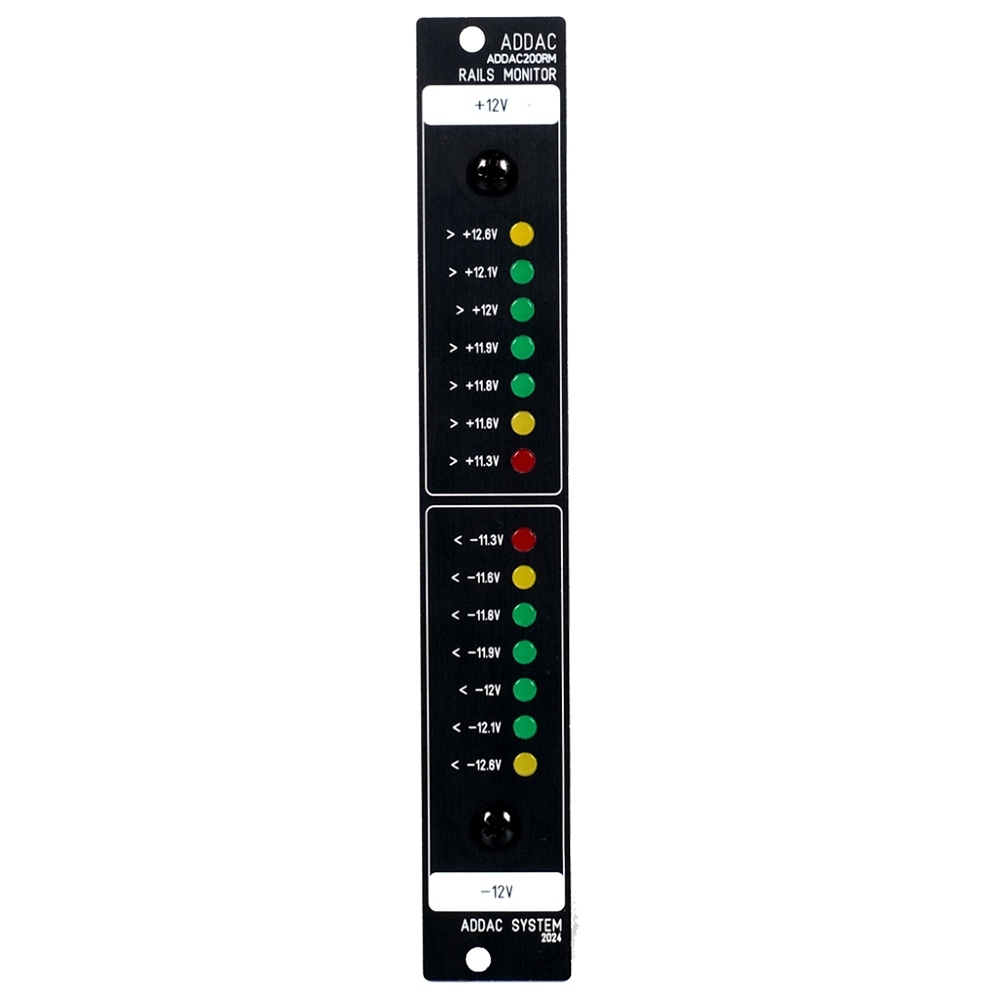 ADDAC 200RM Rails Monitor Eurorack Module