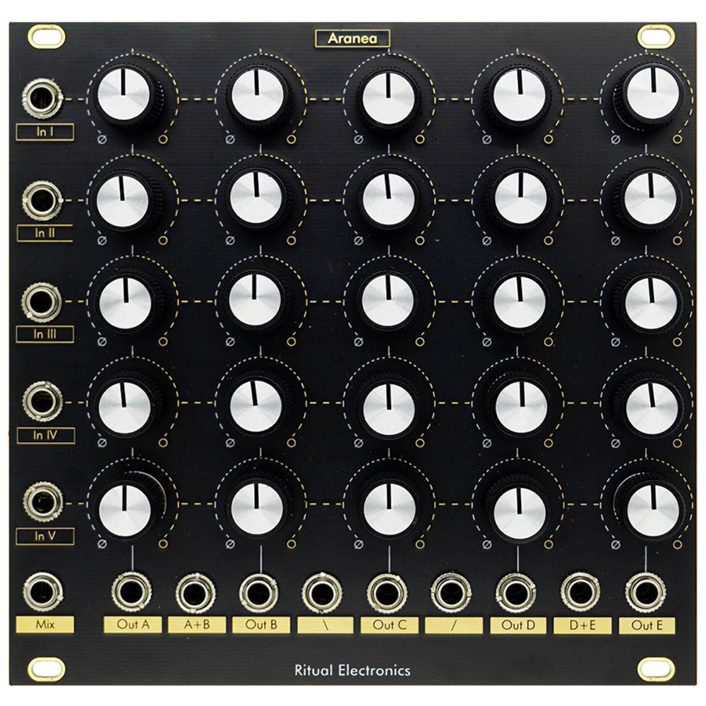 Ritual Electronics Aranea Eurorack Matrix Mixer Module