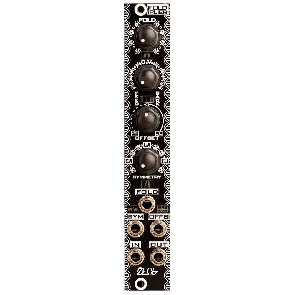 Zlob Modular Foldiplier Eurorack Harmonic Generator Waveshaper Module