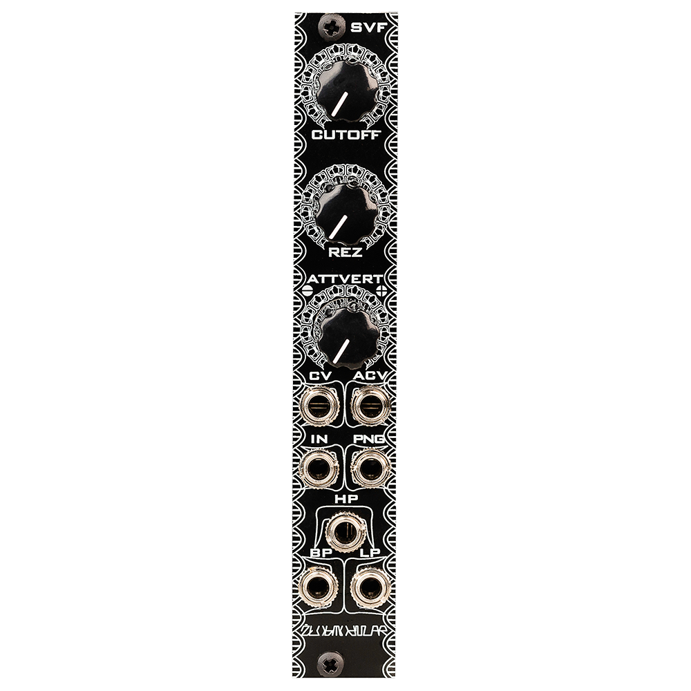 Zlob Modular SVF Eurorack Pingable Filter Module