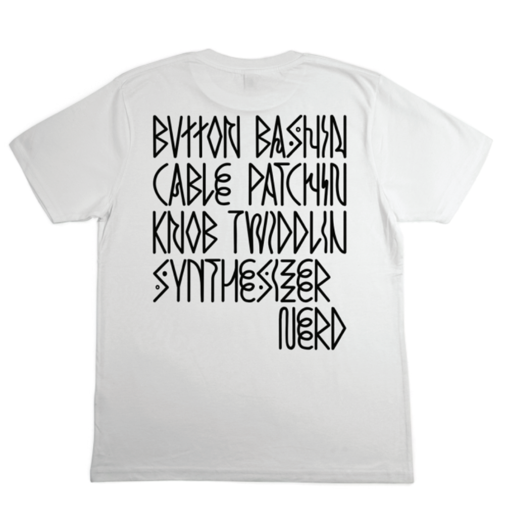 Machina Bristronica 2024 “Button Bashin” Festival Tee (White – XXL)