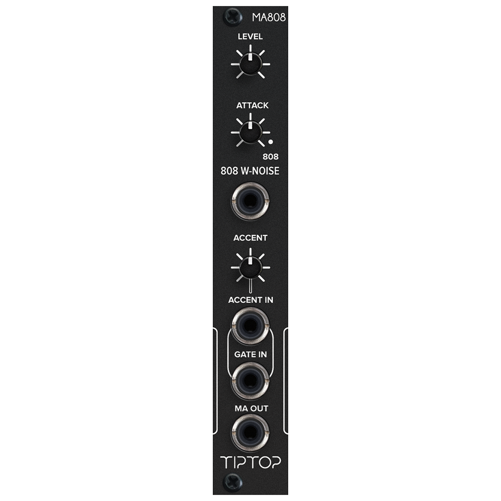 Tiptop Audio MA808 Maraca Eurorack Drum Module (Black)