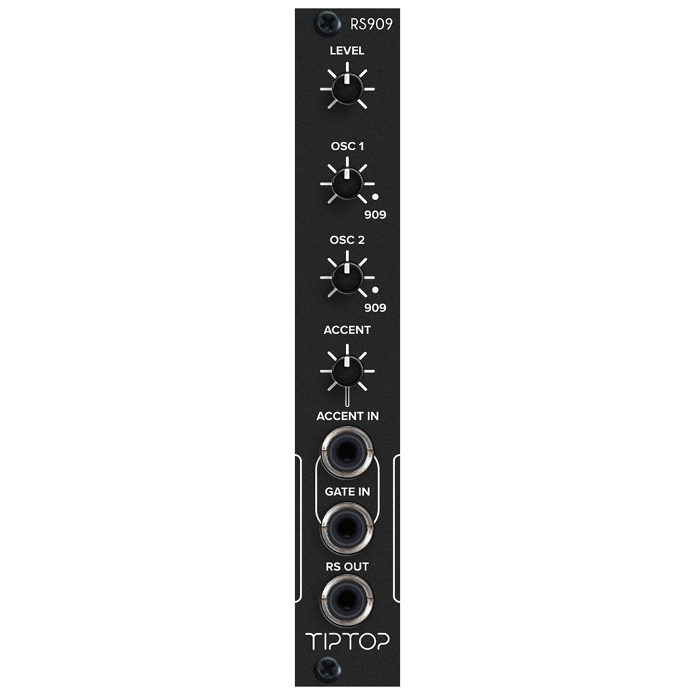 Tiptop Audio RS909 Rim Shot Eurorack Drum Module (Black)