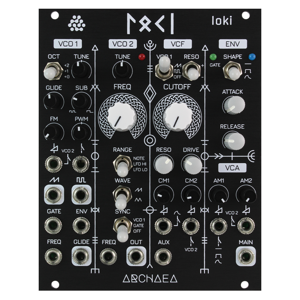 Archaea Modular LOKI Analog Eurorack Voice