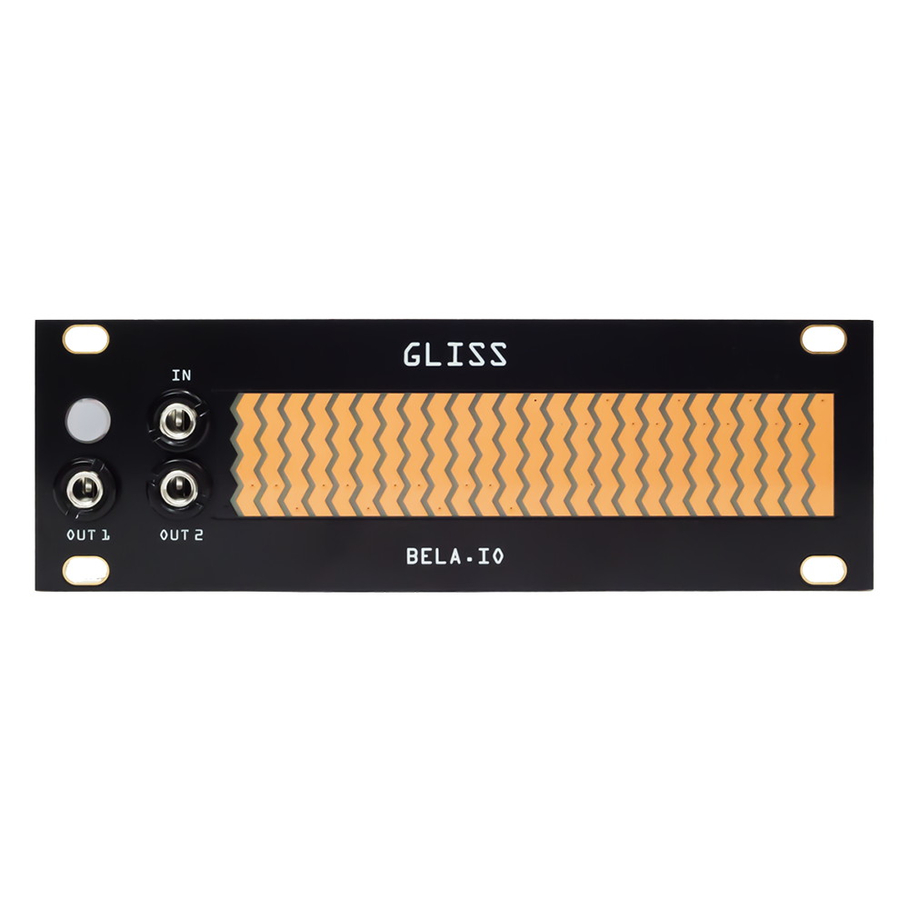 Bela Gliss 1U Eurorack Multi Function Touch Controller Module