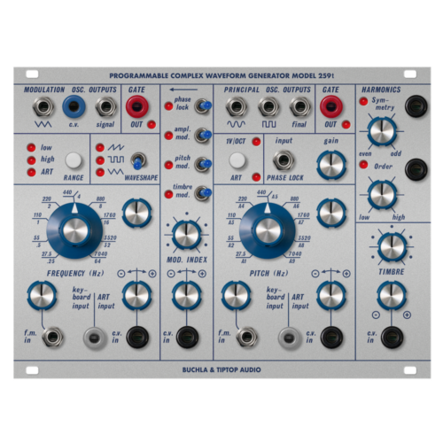 Buchla and TipTop Audio 259t Eurorack Complex Waveform Generator Module