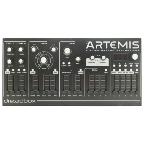 Dreadbox Artemis Desktop 6-Voice Polyphonic Analogue Synthesizer