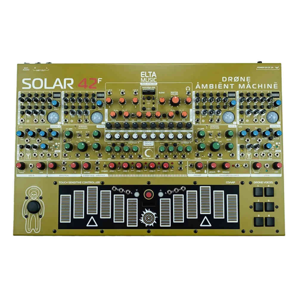 Elta Music Solar 42F Analogue Semi-Modular Ambient Drone Instrument (Khaki)