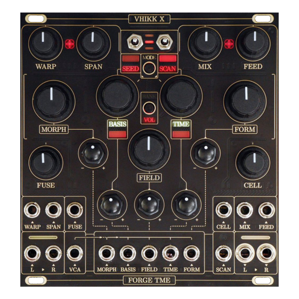 Forge-TME Vhikk X Eurorack Stereo Synth Voice Module