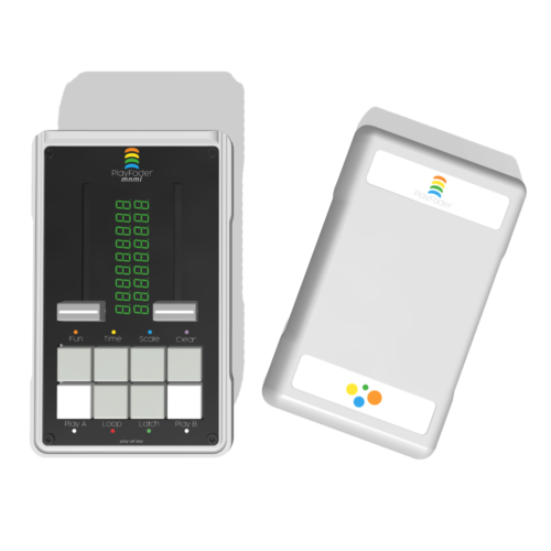 Play All Day PlayFader mnml 2-Channel CV & MIDI Portable Sequencer (Light Grey – Limited Edition)