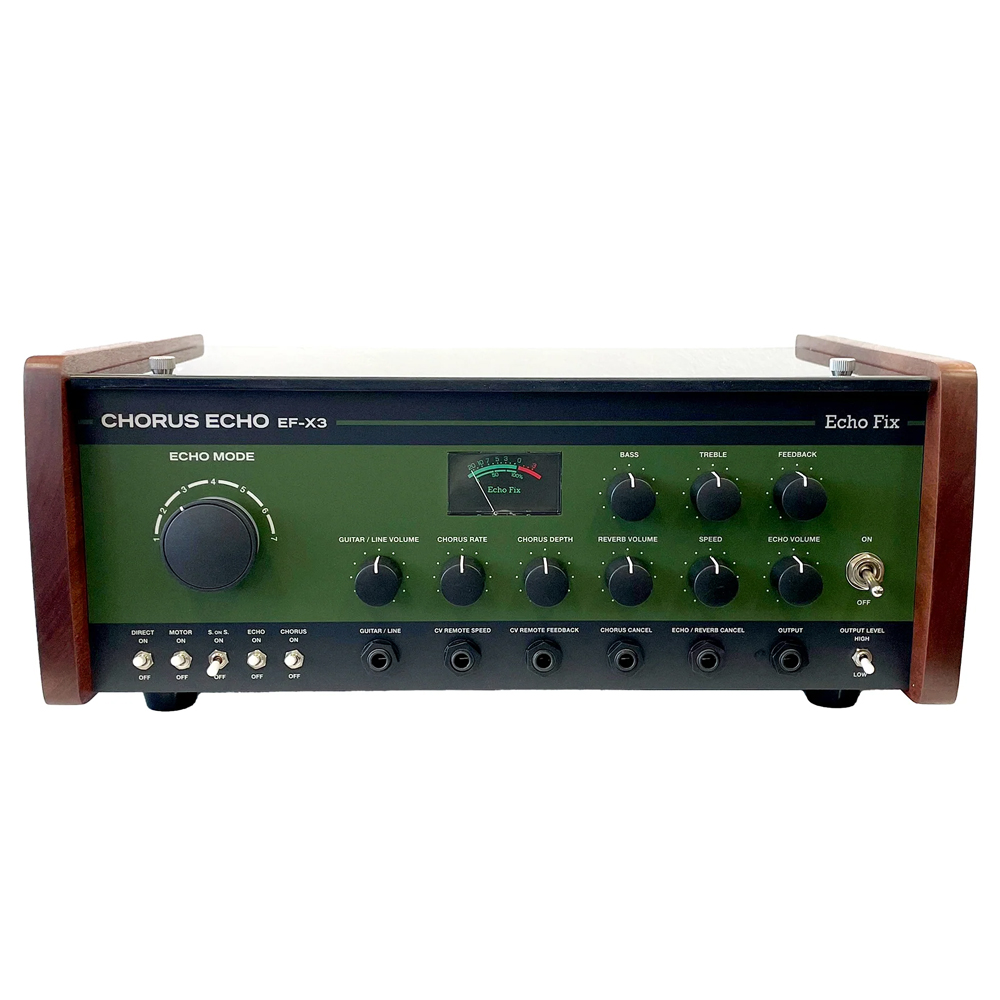 Echo Fix EF-X3 Analog Chorus Echo with Spring Reverb (Vintage Green)