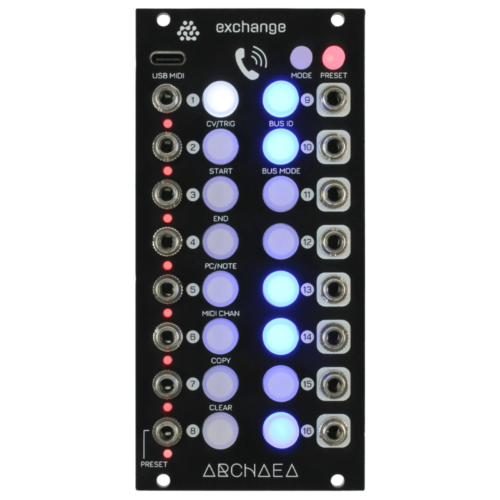 Archaea Modular Exchange Eurorack Routing Module