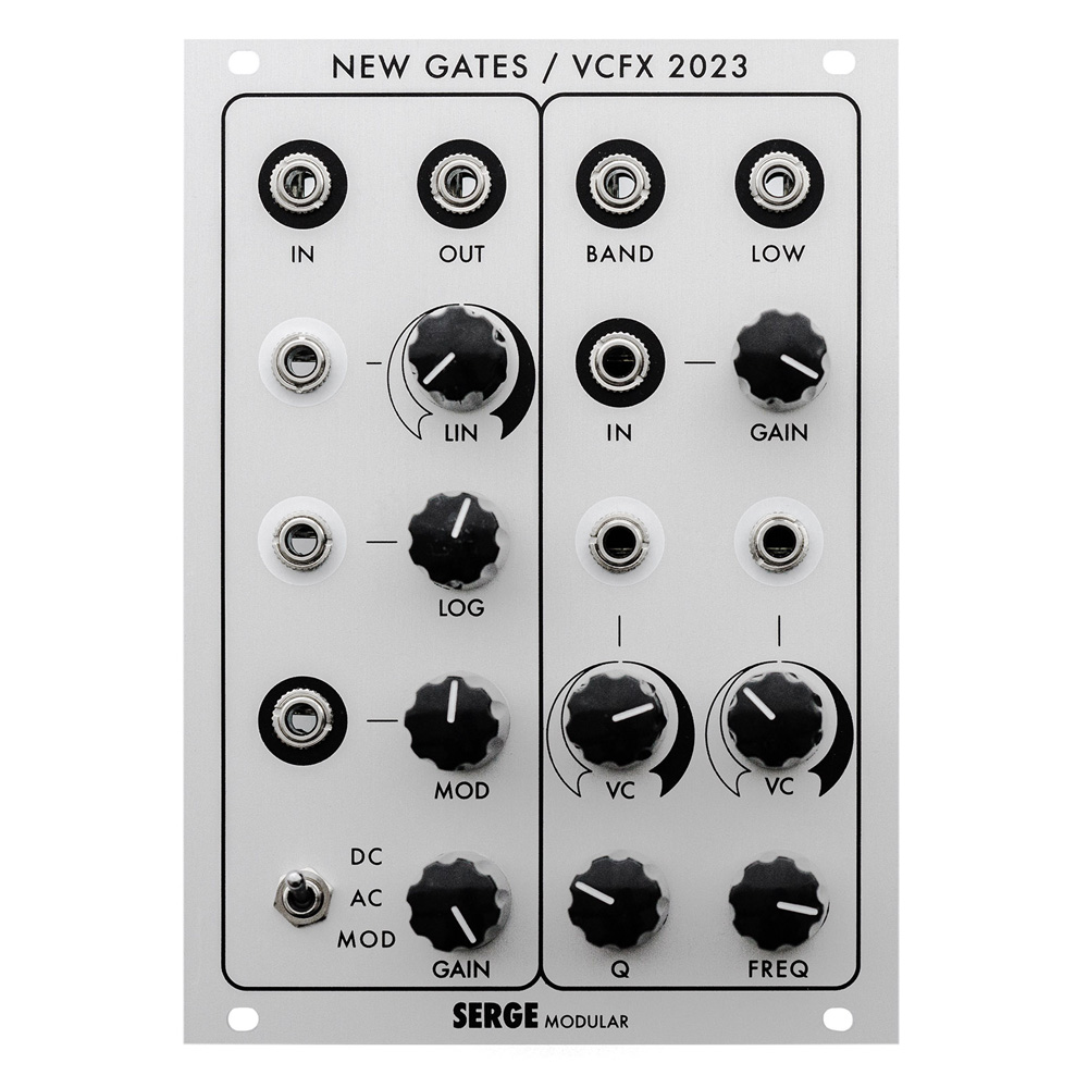 Serge/Random Source New Gates VCFX 2023 Eurorack VCA/Filter Module