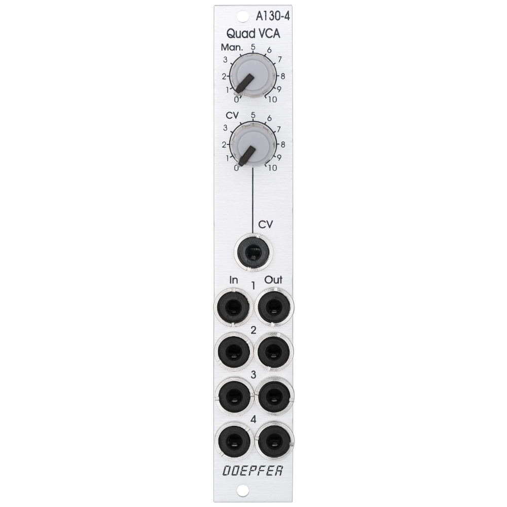 Doepfer A-130-4 Eurorack Quad VCA Module