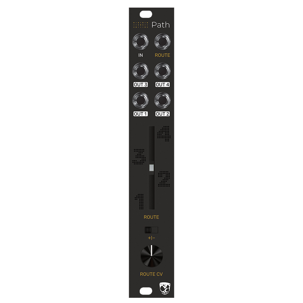 Vostok x DivKid Path Eurorack Routing Module